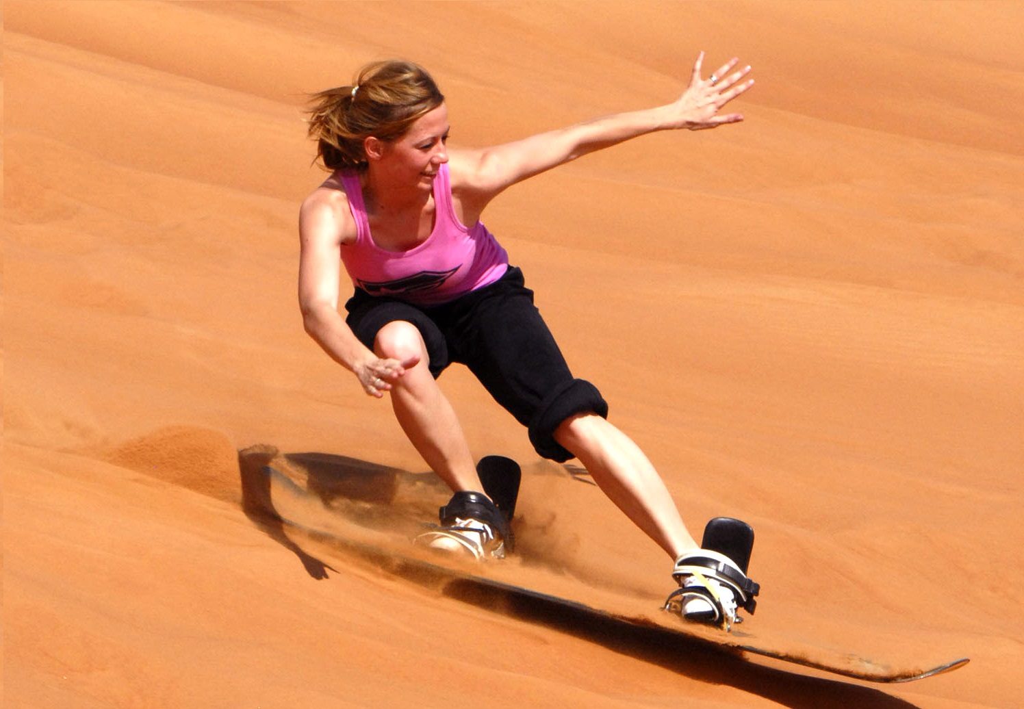 Sand Skiing in Peru